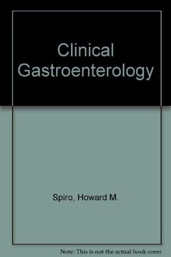 Clinical gastroenterology