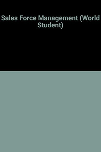 Sales Force Management (World Student)