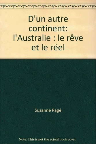 D'un autre continent