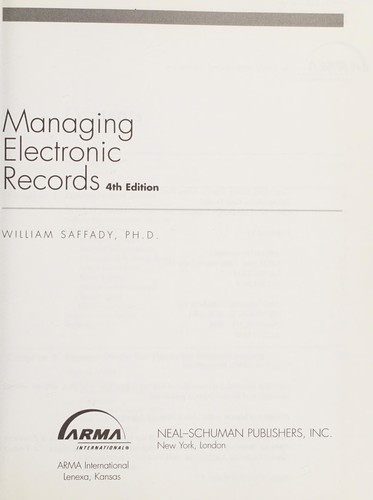 Managing electronic records