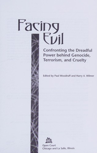 Facing evil