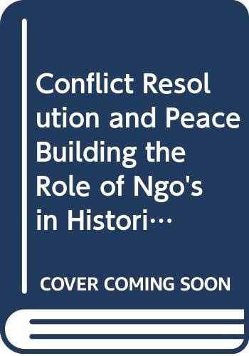 Conflict resolution and peace building