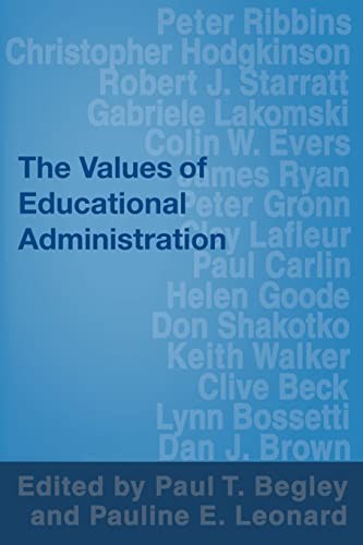 The values of educational administration