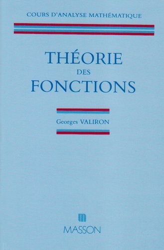 Théorie des fonctions