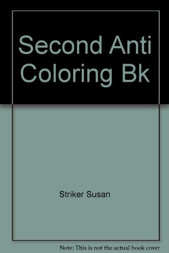 Second Anti Coloring Bk