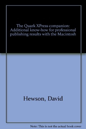 The Quark XPress Companion