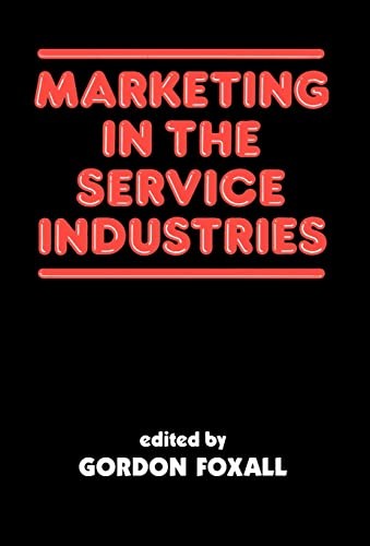 Marketing in the service industries