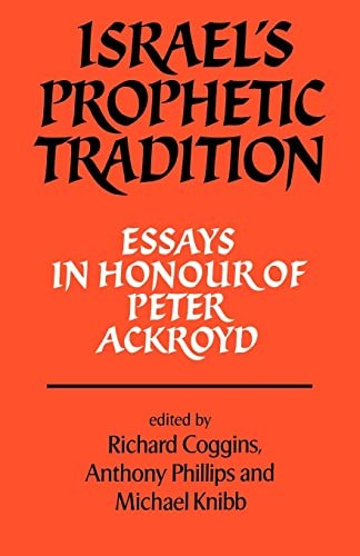 Israel's prophetic tradition