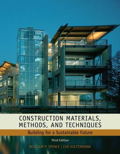 Construction Materials, Methods, and Techniques