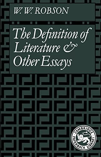 The definition of literature