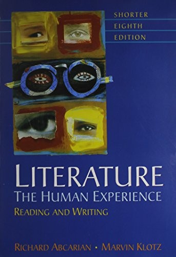 Literature: Human Experience, Shorter, 8th Edition