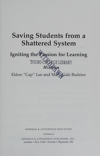 Saving Students from a Shattered System