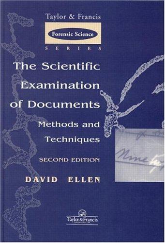 The Scientific Examination of Documents