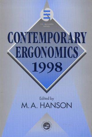 Contemporary Ergonomics 1998