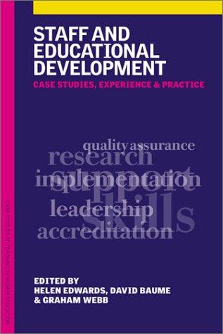 Staff and educational development
