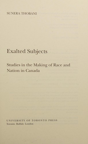 Exalted Subjects