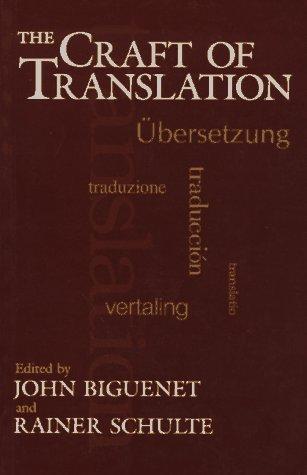 The Craft of translation