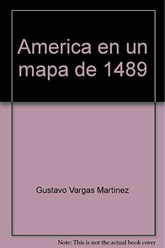 América en un mapa de 1489