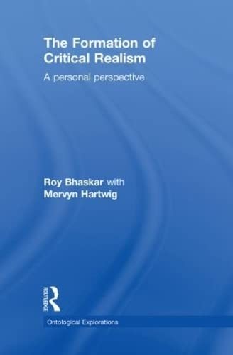 The formation of critical realism
