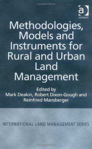 Methodologies, Models and Instruments for Rural and Urban Land Management