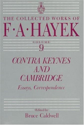 Contra Keynes and Cambridge