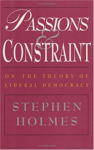 Passions and Constraint