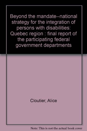 National Strategy for the Integration of Persons with Disabilities