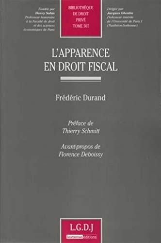 L'apparence en droit fiscal