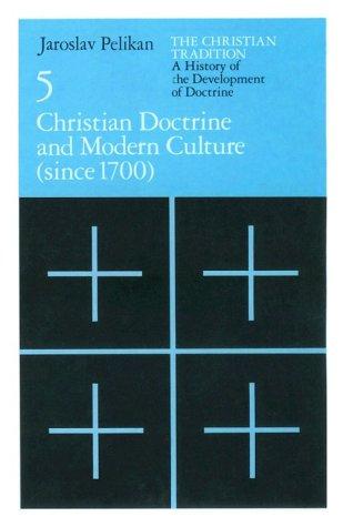 Christian Doctrine and Modern Culture (since 1700)