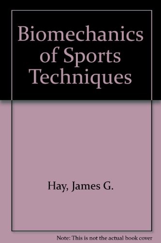 Biomechanics of Sports Techniques