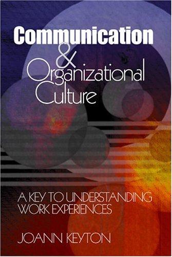 Communication and Organizational Culture
