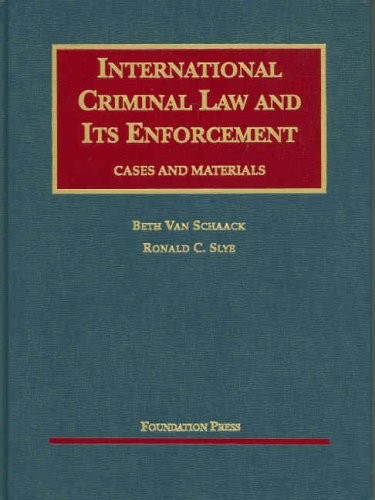 International criminal law and its enforcement
