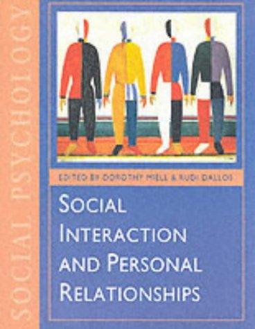 Social interaction and personal relationships