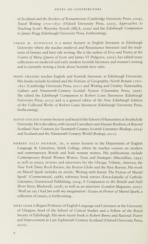 The Cambridge companion to Scottish literature