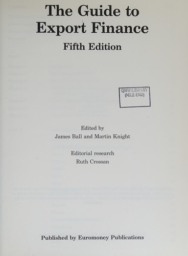 The Guide to export finance