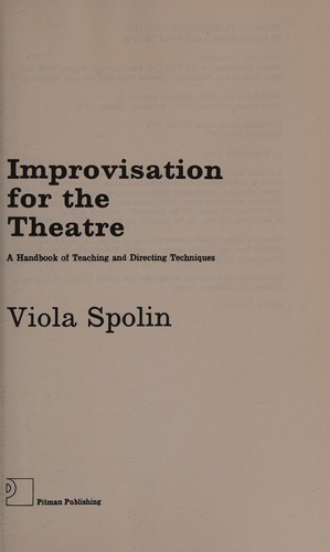Improvisation for the Theatre