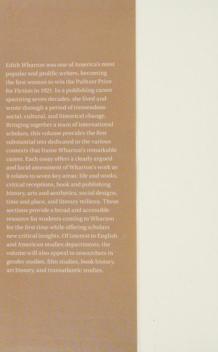 Edith Wharton in Context