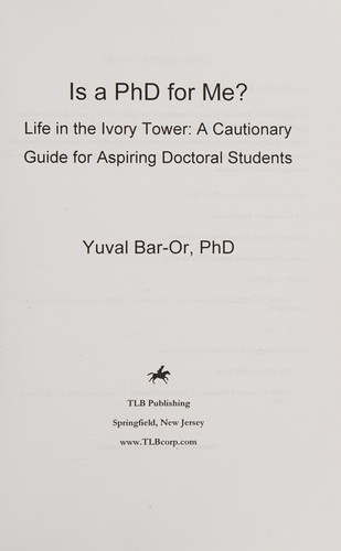 Is a PhD for me?