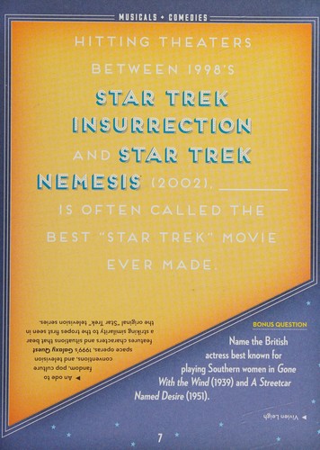 Movie Night Trivia