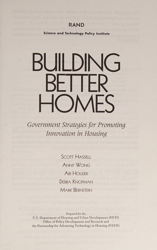 Building Better Homes