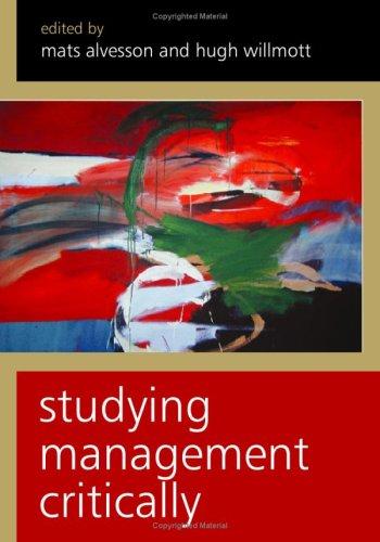 Studying management critically