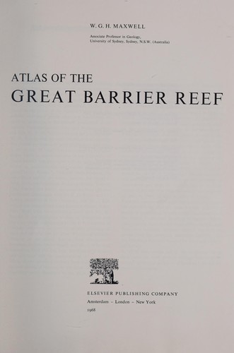 Atlas of the Great Barrier Reef