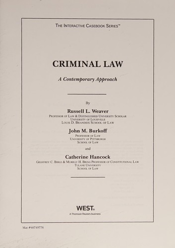 Criminal Law