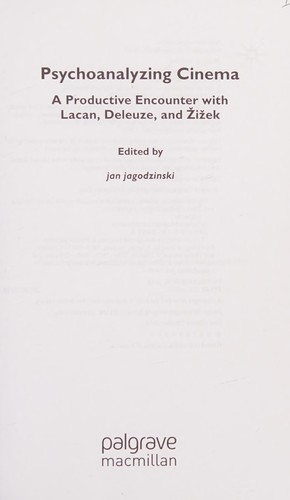 Psychoanalyzing Cinema