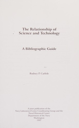 The relationship of science and technology