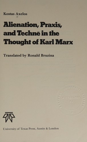 Marx, penseur de la technique