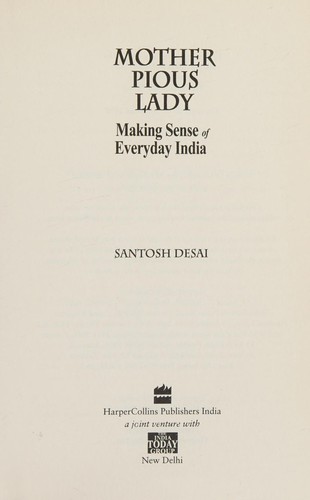 Mother pious lady