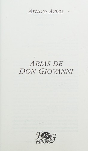 Arias de Don Giovanni