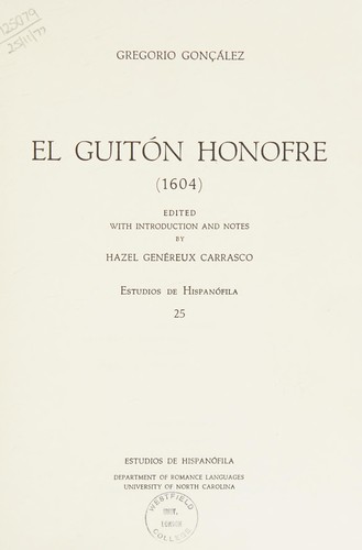 El guitón Honofre