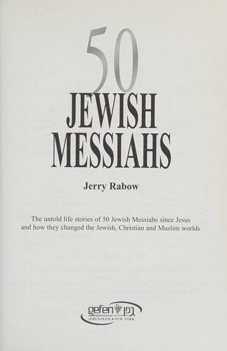 50 Jewish Messiahs